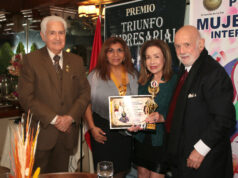 Lic. Teresa Herrera Valdizán: fue distinguida con «La Musa del Diamante 2025″(VIDEO)