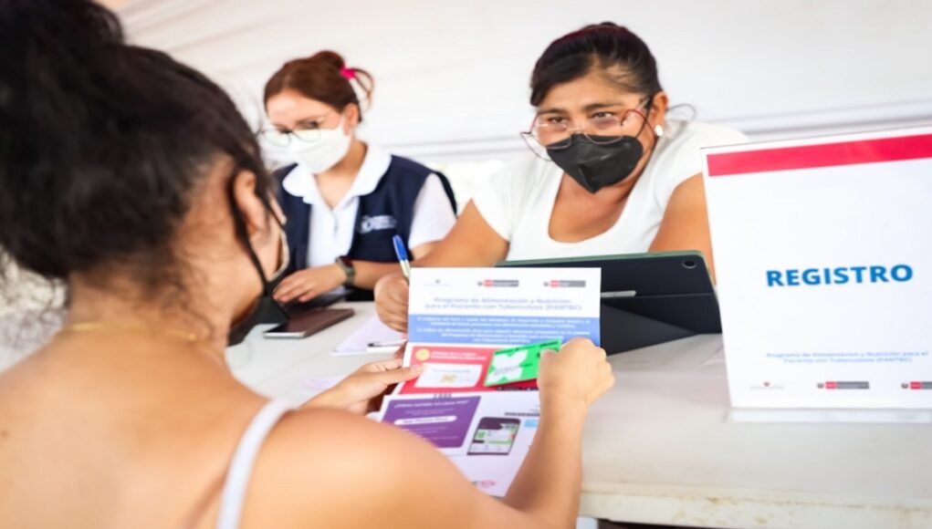Midis: más de 2500 personas en Lima usan tarjetas alimentarias para fortalecer su tratamiento contra la TBC
