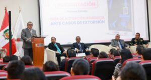 Ministerio de Justicia presenta la “Guía de actuación inmediata ante casos de extorsión” para reforzar la lucha contra la criminalidad
