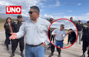 Ronderos campesinos chicotean a gerente de Corpac por retrasos en aeropuerto de Jaén