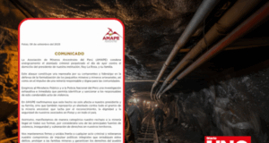 Mineros ancestrales AMAPE denuncian atentado contra su presidente y exigen investigación inmediata