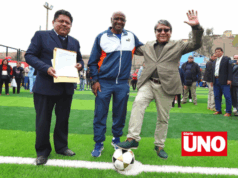 Gobierno Regional inauguró remodelada cancha sintética en Politécnico de Ventanilla para beneficio de más de 700 estudiantes