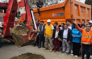 Después de más de 100 años de espera inician remodelación de la plaza central en Ancón a orillas del mar