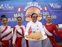 Fiesta en Gamarra: Danzas, música y… ¡10 mil panes con Chicharrín gratis!