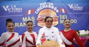 Fiesta en Gamarra: Danzas, música y… ¡10 mil panes con Chicharrín gratis!