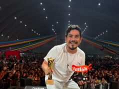 Erick Elera recibe un homenaje inolvidable en la Feria Fusión y se quiebra al recordar a sus padres y escuchar a su hijo