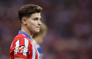 Julián Álvarez quedó descartado para jugar por Atlético de Madrid ante Liverpool por lesión