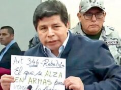 Castillo reta a la Fiscalía: expresidente exige a Ministerio Público presentar armas que usó en golpe de estado
