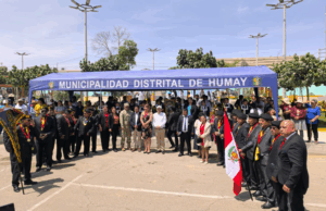 Congresista Héctor Valer realiza reconocimiento a los licenciados veteranos pacificadores de las FFAA en Humay