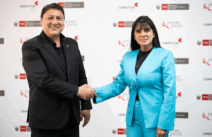 Ministra Desilú León se reunió con representante de New7Wonders en el Perú por el tema Machupicchu