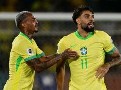 Brasil goleó a Chile 3-0 en el Maracaná de Río de Janeiro