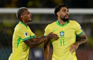 Brasil goleó a Chile 3-0 en el Maracaná de Río de Janeiro