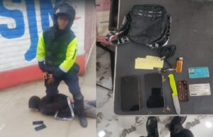 Serenazgo de San Juan de Miraflores atrapó a peligroso sujeto que asaltó a universitaria con cuchillo