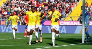Colombia se impuso a España por 3-2 y clasificó a las semifinales del Mundial Sub 20 en Chile