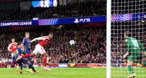 Arsenal goleó al Atlético de Madrid 4-0 y es uno de los tres líderes de la Champons League