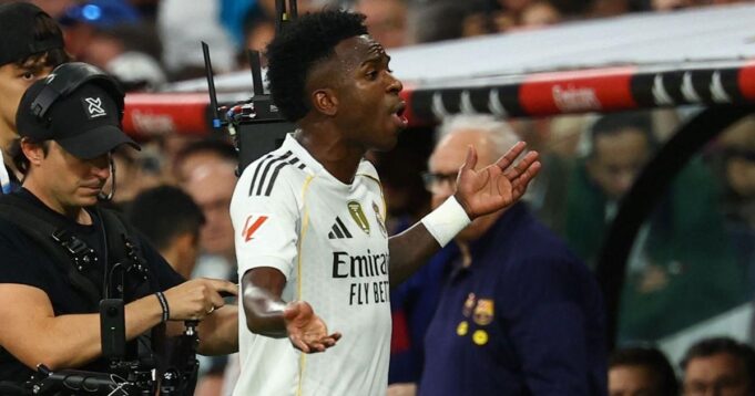 Vinicius Jr estaría considerando dejar el Real Madrid tras fastidio por ser cambiado ante el «Barza»