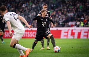 Bayern Múnich goleó al Monchengladbach 3-0 y se mantiene líder de la Bundesliga Alemana