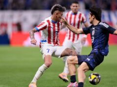 Paraguay empató con Japón 2-2 en amistoso durante su gira por Asia en esta doble fecha FIFA