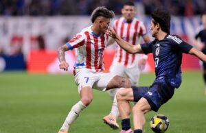 Paraguay empató con Japón 2-2 en amistoso durante su gira por Asia en esta doble fecha FIFA