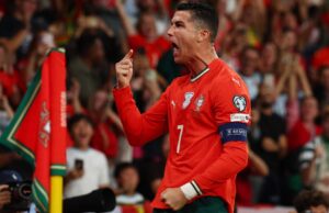 Cristiano Ronaldo se convirtió en el goleador histórico de las Eliminatorias de la Copa del Mundo con 41 tantos