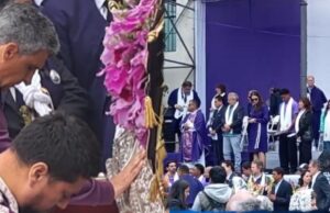 Universitario y Alianza Lima rindieron homenaje al Señor de los Milagros