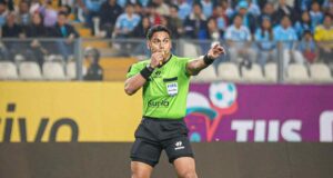 Bruno Pérez será el árbitro del Sporting Cristal ante Universitario del miércoles 15 en el Nacional