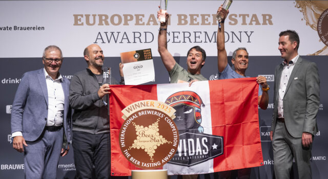 ¡Logro histórico! Cervecería 7 Vidas gana Oro en “European Beer Star 2025”