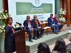 Cajamarca avanza hacia la modernización judicial: Elvia Barrios presidió la ceremonia de implementación del EJE y MPE