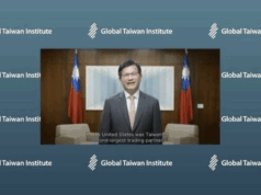 Ministro de Relaciones Exteriores ofrece un discurso ante el Instituto Global de Taiwán