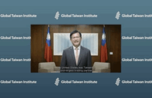 Ministro de Relaciones Exteriores ofrece un discurso ante el Instituto Global de Taiwán