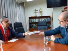 Encuentro institucional entre la Corte de Loreto y el Fuero Militar Policial para impulsar capacitación conjunta