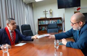 Encuentro institucional entre la Corte de Loreto y el Fuero Militar Policial para impulsar capacitación conjunta