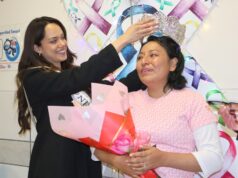 MISS PERÚ ASUME COMPROMISO COMO EMBAJADORA CONTRA EL CÁNCER