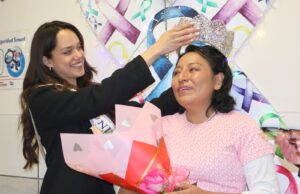 MISS PERÚ ASUME COMPROMISO COMO EMBAJADORA CONTRA EL CÁNCER