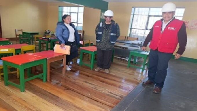 Minedu ejecuta acciones de confort térmico en 15 colegios de zonas rurales de 7 regiones