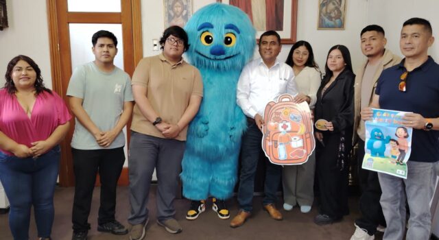 Alcalde del Rímac apoya a estudiantes de Toulouse en proyecto sobre prevención sísmica