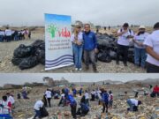 Recogen más de 6 toneladas de desechos de playa Márquez