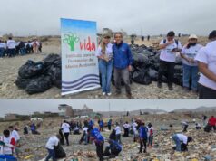 Recogen más de 6 toneladas de desechos de playa Márquez