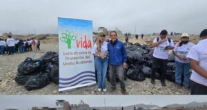 Recogen más de 6 toneladas de desechos de playa Márquez