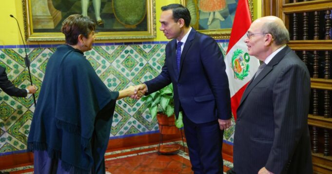 Presidente José Jerí: “Fortaleceremos las relaciones internacionales del Perú”