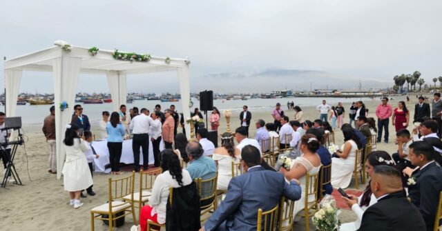MATRIMONIO CIVIL EN PLAYA DE ANCON