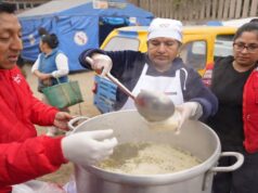 Midis garantiza la atención del servicio alimentario a los damnificados del incendio en San Juan de Miraflores