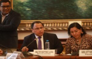 Ministro Martínez propone creación del Sistema Nacional de Prevención en la lucha contra la extorsión y el sicariato