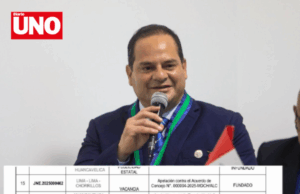 JNE destituye al alcalde de Chorrillos por entregar ilegalmente la piscina municipal a un privado