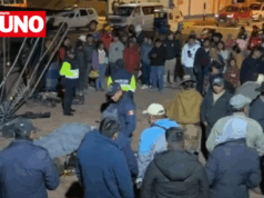 Padre de familia muere aplastado por estructura de sonido en fiesta patronal de Puno