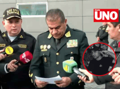 General Óscar Arriola pide perdón por muerte de ciudadano y separa a policía implicado