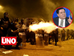 Ministro del Interior niega costo político por muerte de manifestante en protesta contra José Jerí