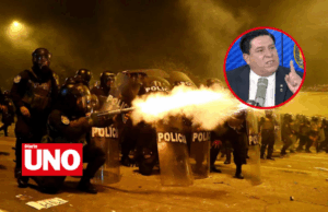 Ministro del Interior niega costo político por muerte de manifestante en protesta contra José Jerí