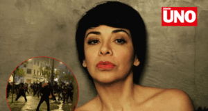 Tatiana Astengo enfrenta críticas por insultos a policías en marcha del 15 de octubre