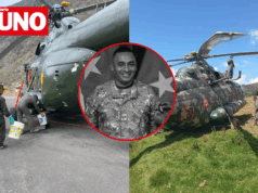 General Marco Marín Saldaña fallece en accidente de helicóptero en Pataz